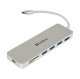 SANDBERG SNB-136-11 :: Докинг станция USB Type-C към HDMI+SD+USB+USB-C