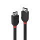 LINDY 36491 :: Кабел DisplayPort 1.2 Black Line, 4K, 1m