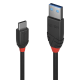 LINDY 36917 :: Kабел USB 3.1 Type A към Type C, M-M, Black Line 1.5m