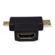 VALUE 12.99.3166 :: HDMI T-Adapter, HDMI - HDMI Mini + HDMI Micro