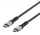 MANHATTAN 356374 :: Кабел USB4 Type-C към Type-C, 40Gbps, 8K@60Hz, 240W, PD, черен, 1м