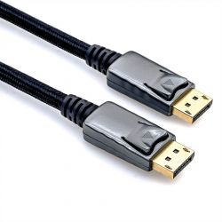 ROLINE 11.04.5881 :: Premium 4k DisplayPort v1.2 кабел, DP M - DP M, 60Hz, 2.0 м