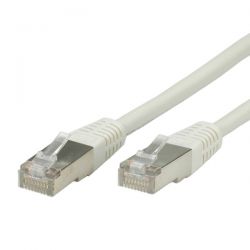 VALUE 21.99.0101 :: FTP Patch Cord Cat.5e, grey 1.0 m