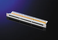 ROLINE 26.11.0355 :: Patchpanel Cat.6, UTP, 24xRJ-45, grey, 19&quot; RM, 1 HU