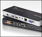 ATEN CE770 :: USB KVM екстендър, USB Mouse & Keyboard, 300 m, 1920x1080, Audio & RS-232 Peripherals support