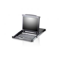 ATEN CL5708M :: 8-Port Slideaway™ LCD KVMP Switch with 17" LCD Console