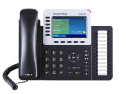 GRANDSTREAM GXP2160 :: VoIP телефон с 6 линии, 24 BLF клавиша, цветен TFT екран, HD звук, Bluetooth, 5-посочна конференция