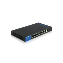 Linksys LGS308P :: 8-Port Smart Gigabit Switch with PoE+