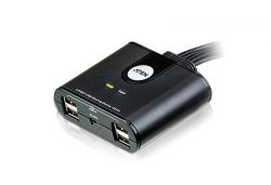 ATEN US424 :: Периферен превключвател, 4x 4, USB 2.0 (4 PC поделят 4 USB у-вa)