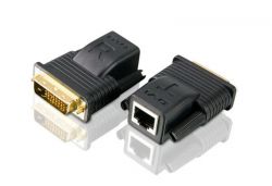 ATEN VE066 :: ATEN Mini DVI екстендър, Cat. 5, 20 м