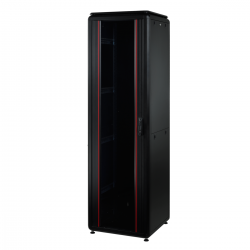 MIRSAN MR.GTV26U66.01 :: Free Standing VERSATILE Cabinet - 26U, D=610mm, W=610mm, Black, Versatile