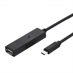 VALUE 12.99.1114 :: USB 2.0 удължителен кабел, Type C - Type A, M/F, 20 м