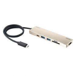 ATEN UH3239 :: USB-C Multiport докинг станция с Power Pass-Through