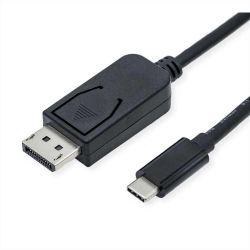 ROLINE 11.04.5835 :: Type C - DisplayPort кабел, v1.4, M/M, 1.0 м