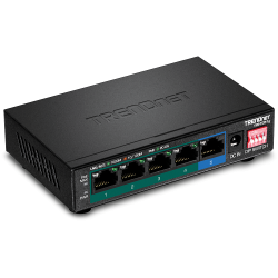 TRENDnet TPE-TG51g :: 5-Port Gigabit PoE+ Switch