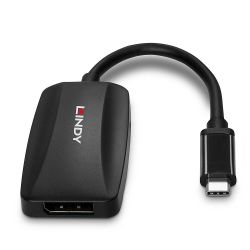 LINDY LNY-43337 :: USB Type C към DisplayPort 1.4, 8K, конвертор