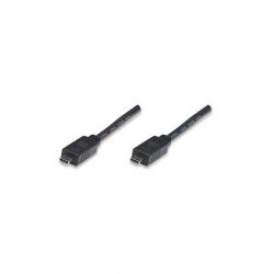 MANHATTAN 326636 :: High Speed Micro HDMI кабел с Ethernet, Micro HDMI мъжки към Micro HDMI мъжки, 1.0 м