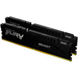 Kingston DRAM 32GB 5600MT/s DDR5 CL40 DIMM (Kit of 2) FURY Beast Black XMP