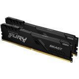 Kingston DRAM 64GB 3600MT/s DDR4 CL18 DIMM (Kit of 2) FURY Beast Black