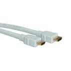 ROLINE 11.04.5588 :: ROLINE HDMI High Speed кабел с Ethernet, HDMI M - HDMI M, бял, 5.0 м