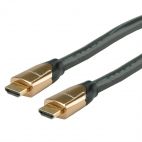 ROLINE 11.04.5805 :: Ultra HD 4К PREMIUM HDMI кабел + Ethernet, M/M, 7.5 м