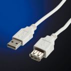 VALUE 11.99.8946 :: USB 2.0 кабел, Type A, M/F, 0.8 м