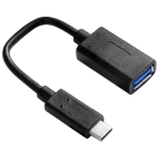 VALUE 11.99.9030 :: USB кабел с адаптер, OTG, USB3.1, C-A, M/F, 0.15 m