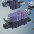 ROLINE 12.03.2930 :: USB Gender Changer A/F към B/M