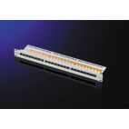 ROLINE 26.11.0355 :: Patchpanel Cat.6, UTP, 24xRJ-45, grey, 19&quot; RM, 1 HU