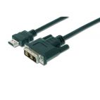 ASSMANN AK-330300-030-S :: DVI-D(18+1) - HDMI видео кабел, M/M, 3.0 м