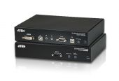 ATEN CE690 :: DVI KVM екстендър, през оптичен кабел, до 20 км