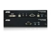 ATEN CE690 :: DVI KVM екстендър, през оптичен кабел, до 20 км