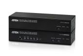 ATEN CE775 :: USB Dual View KVM екстендър, с Deskew функция, 1920x1080, RS-232, 300 м