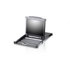 ATEN CL5708M :: 8-Port Slideaway™ LCD KVMP превключвател с 17" LCD конзола