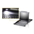 ATEN CL5708M :: 8-Port Slideaway™ LCD KVMP Switch with 17" LCD Console