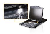 ATEN CL5808N :: 8-Port Dual Rail LCD KVM Switch с 19" LCD конзола