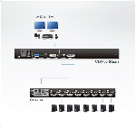 ATEN CL6700N :: DVI LCD Console