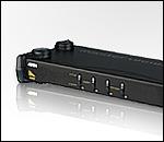 ATEN CS1754 :: Rack-Mount KVM превключвател, 4x 1, Combo ports (PS2 & USB), 2048x 1536; DDC2B