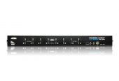 ATEN CS1768 :: DVI KVM Switch, 8x 1, USB, със звук