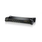 ATEN CS9134 :: KVM превключвател, 4х 1, автом., 19", OSD, PS2