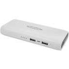 EDNET EDN-31883 :: 10000mAh Power Bank - резервно захранване за преносими устройства, двоен изход