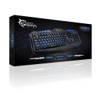 WHITE SHARK GK-1621B :: Gaming keyboard Shogun, blue