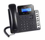 GRANDSTREAM GXP1628 :: VoIP телефон с 2 линии, PoE, 3-way конференция, 8 BLF клавиша, гигабитови портове