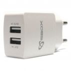 SBOX HC-21 :: Зарядно устройство, USB, 220V към 2x 5V