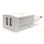 SBOX HC-21 :: Зарядно устройство, USB, 220V към 2x 5V