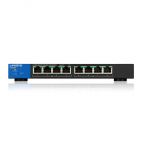 Linksys LGS308P :: 8-Port Smart Gigabit Switch with PoE+