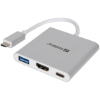 SANDBERG SNB-136-00 :: Докинг станция USB-C към HDMI + USB