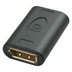 LINDY 41020 :: Удължителен адаптер DisplayPort F/F, Black