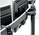 VALUE 17.99.1133 :: Triple LCD Arm, Desk Clamp, black