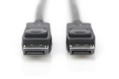 ASSMANN AK-340106-020-S :: DisplayPort кабел, DP, M/M, v.1.3/1.4, interlock, 8K@30Hz, 2m